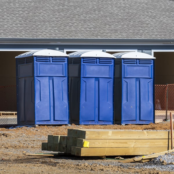 are there any restrictions on where i can place the portable toilets during my rental period in Lookeba Oklahoma